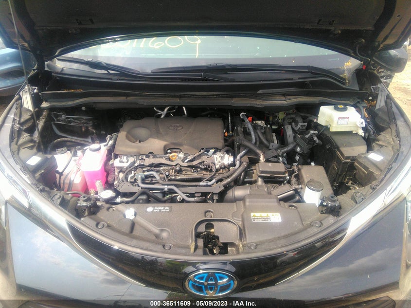 VIN 5TDJRKEC3NS123546 2022 TOYOTA SIENNA XLE