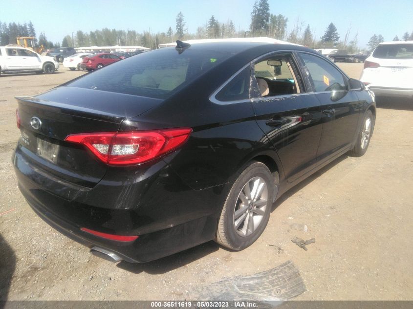 2016 HYUNDAI SONATA 2.4L SE - 5NPE24AF2GH339723