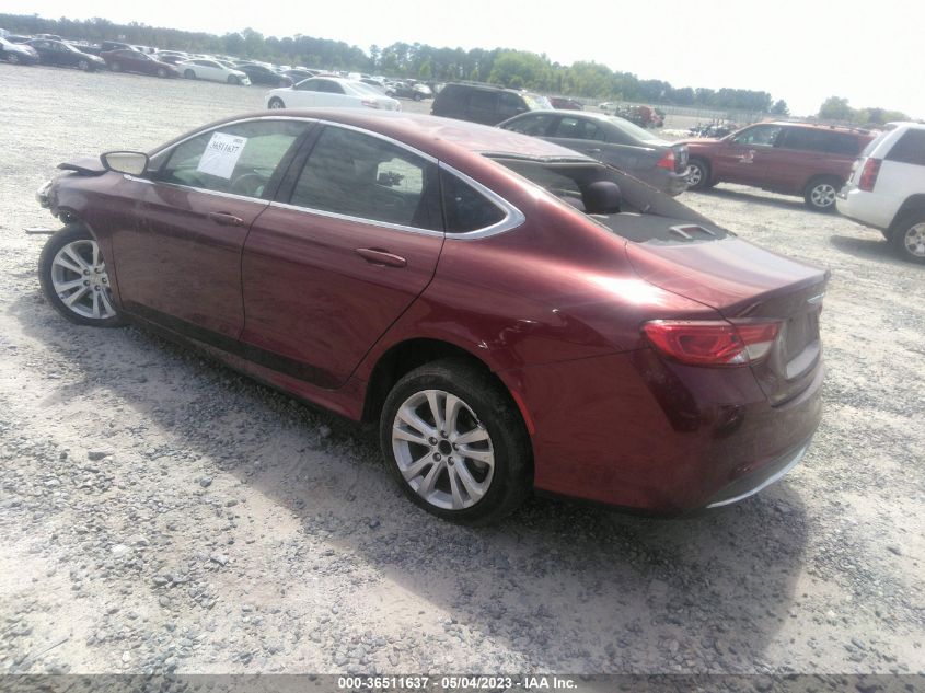 2016 CHRYSLER 200 LIMITED - 1C3CCCAB1GN148262