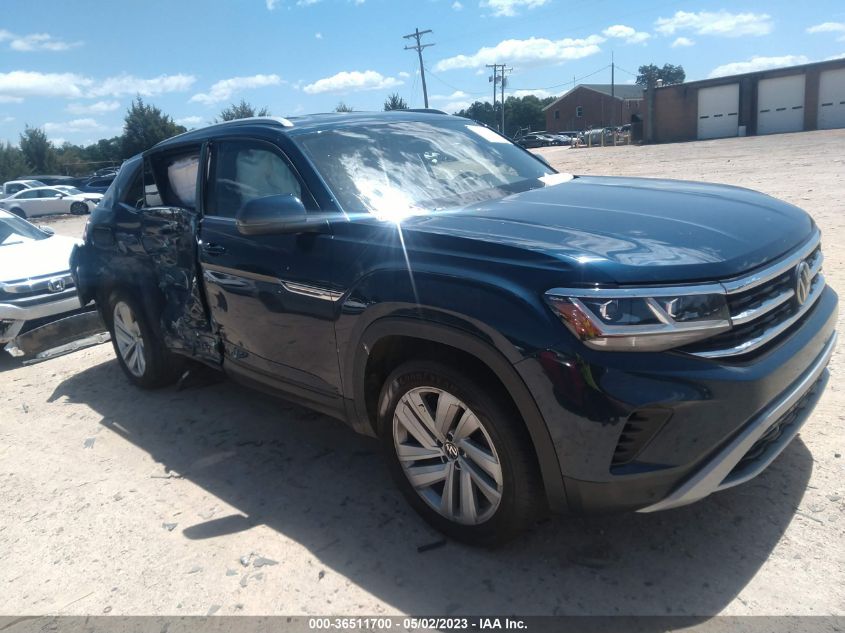 2020 VOLKSWAGEN ATLAS CROSS SPORT 2.0T SE W/TECHNOLOGY - 1V21C2CA7LC212536
