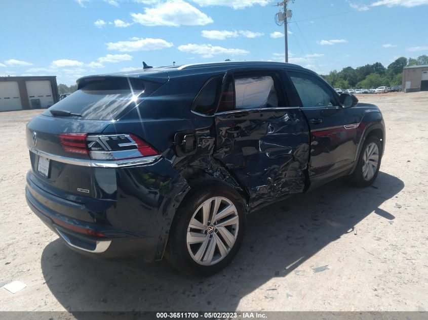 2020 VOLKSWAGEN ATLAS CROSS SPORT 2.0T SE W/TECHNOLOGY - 1V21C2CA7LC212536