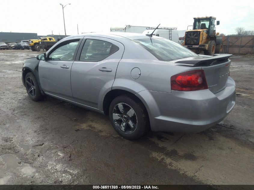 2013 DODGE AVENGER SE - 1C3CDZAB6DN589722