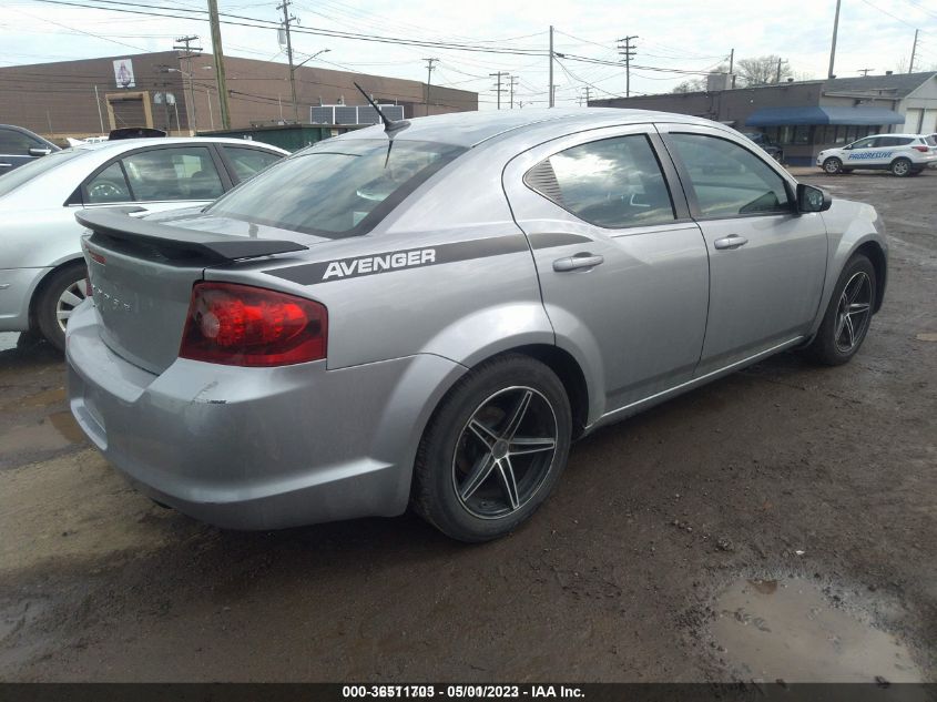 2013 DODGE AVENGER SE - 1C3CDZAB6DN589722