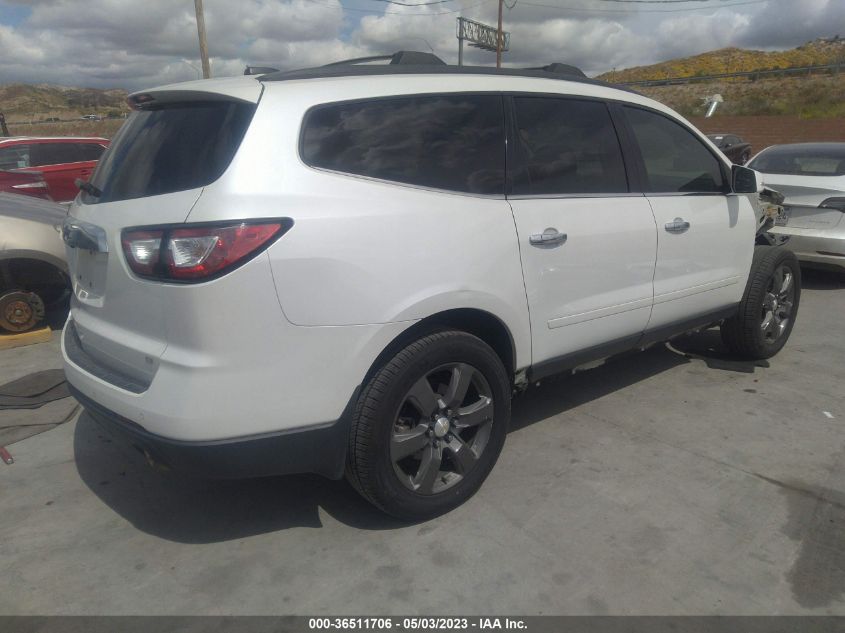 2017 CHEVROLET TRAVERSE LT - 1GNKRHKD7HJ251477