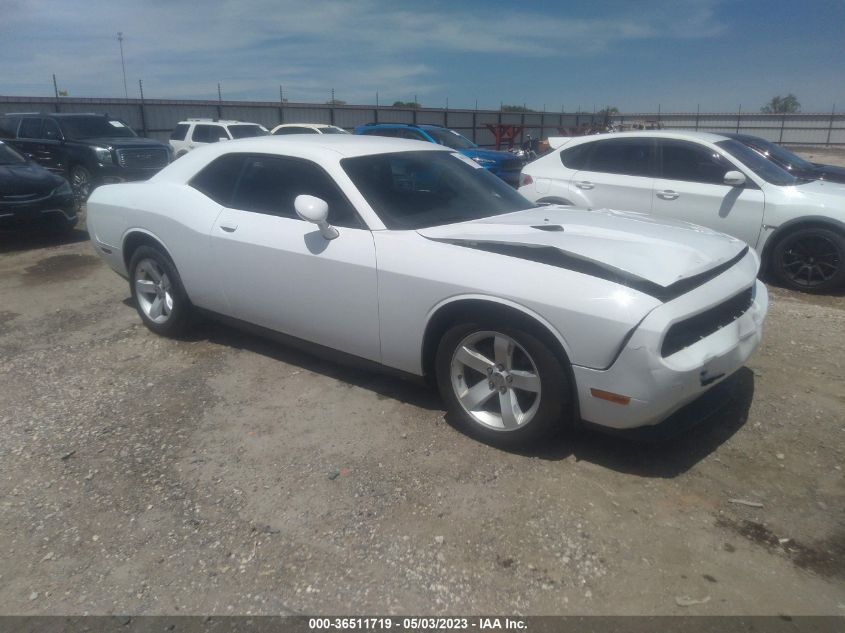 2013 DODGE CHALLENGER SXT - 2C3CDYAG8DH724116