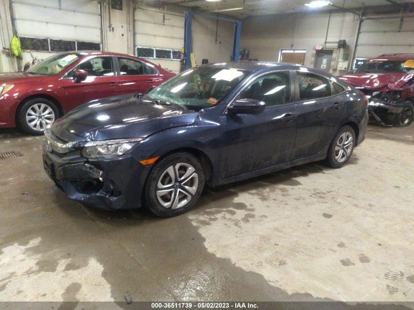 2017 HONDA CIVIC SEDAN LX - 19XFC2F54HE215609