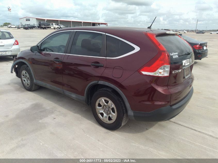 2013 HONDA CR-V LX - 5J6RM3H36DL044000