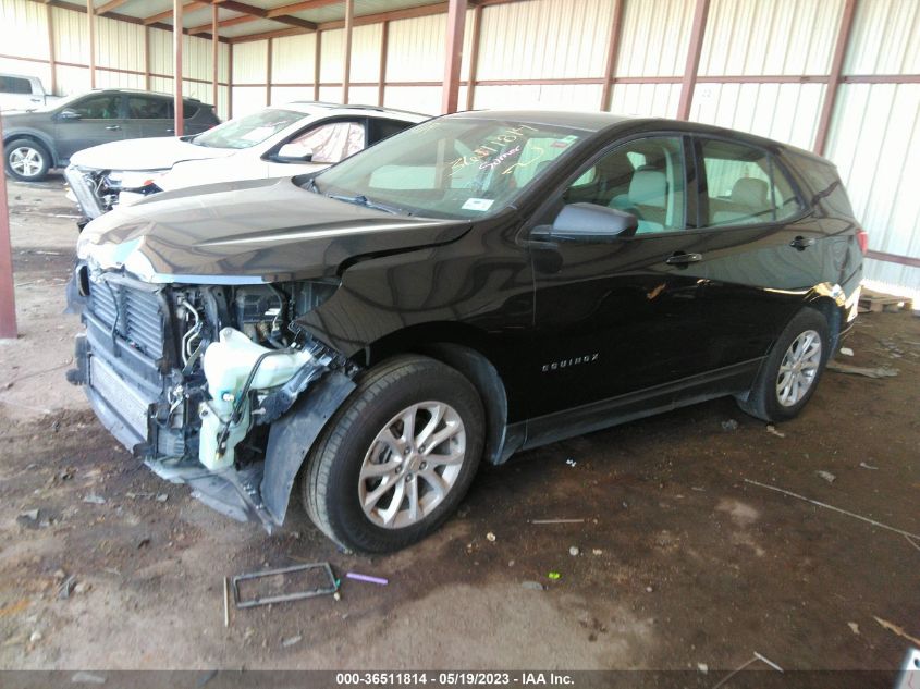 2019 CHEVROLET EQUINOX LS - 3GNAXHEV5KL264279