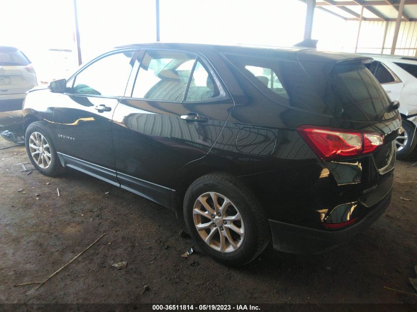 2019 CHEVROLET EQUINOX LS - 3GNAXHEV5KL264279