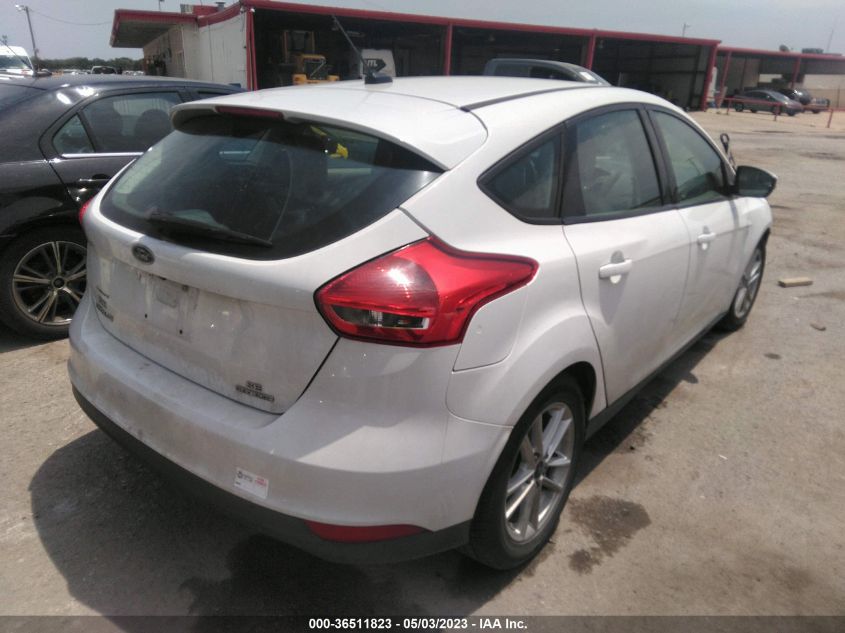 2016 FORD FOCUS SE - 1FADP3K27GL291110