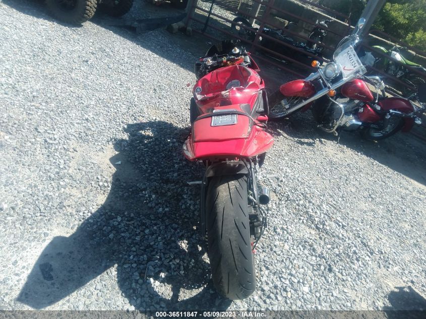 2005 YAMAHA YZFR6 L JYARJ06E65A025361