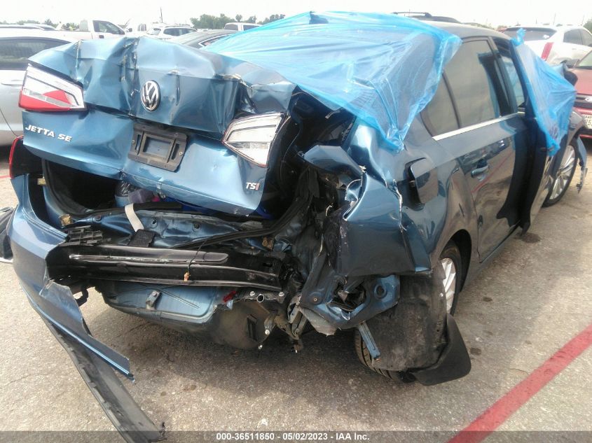 2015 VOLKSWAGEN JETTA SEDAN 1.8T SE - 3VWD17AJ4FM214345