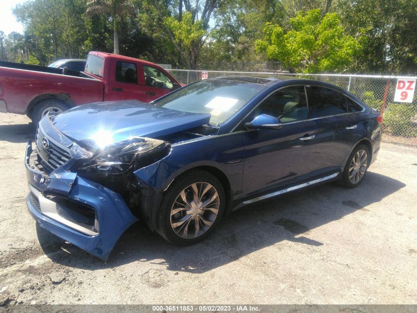 2015 HYUNDAI SONATA 2.0T LIMITED - 5NPE34AB1FH126612