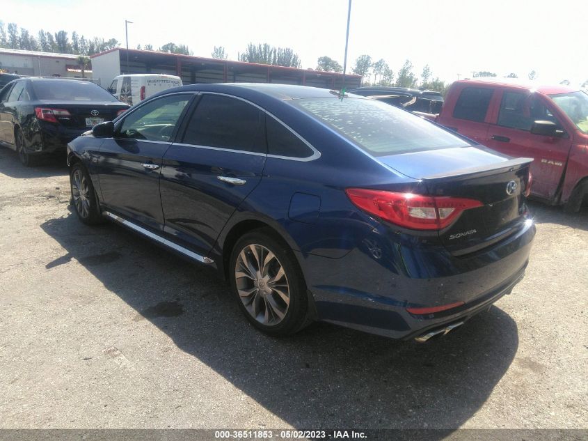 2015 HYUNDAI SONATA 2.0T LIMITED - 5NPE34AB1FH126612