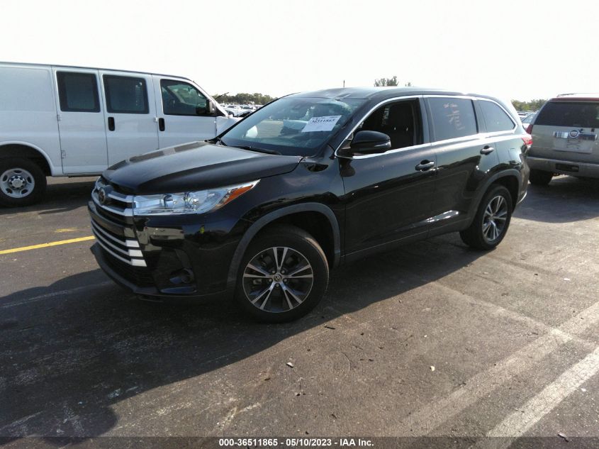 2019 TOYOTA HIGHLANDER LE - 5TDZARFH4KS060708