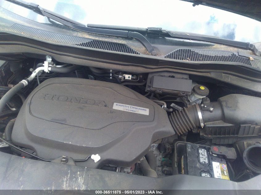 2017 HONDA RIDGELINE SPORT - 5FPYK2F1XHB006322