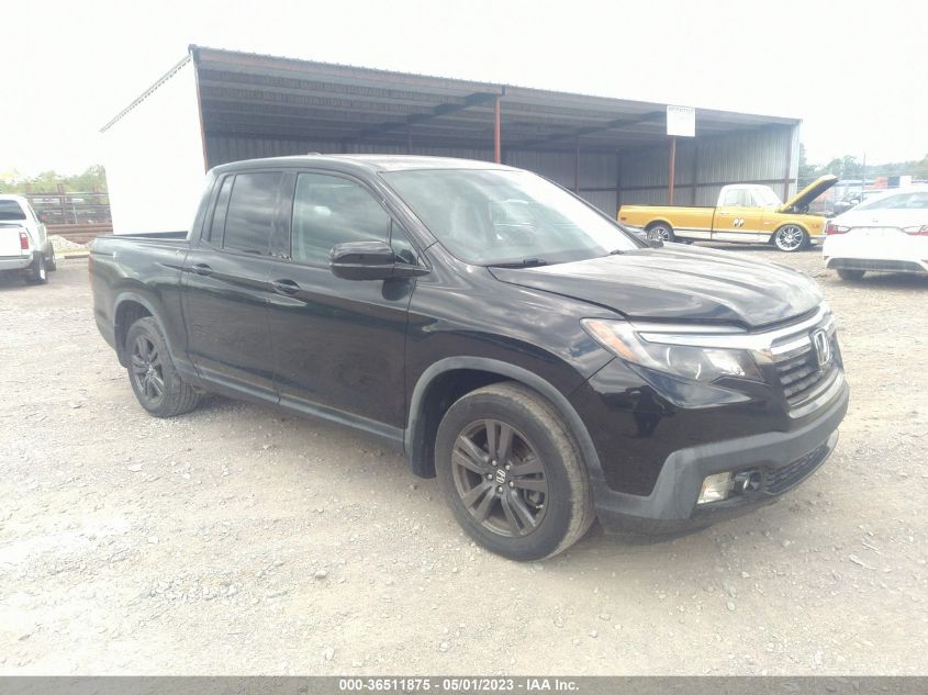 2017 HONDA RIDGELINE SPORT - 5FPYK2F1XHB006322