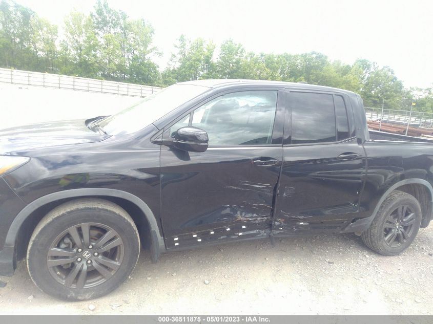 2017 HONDA RIDGELINE SPORT - 5FPYK2F1XHB006322