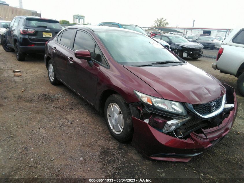2014 HONDA CIVIC SEDAN LX - 19XFB2F59EE219055