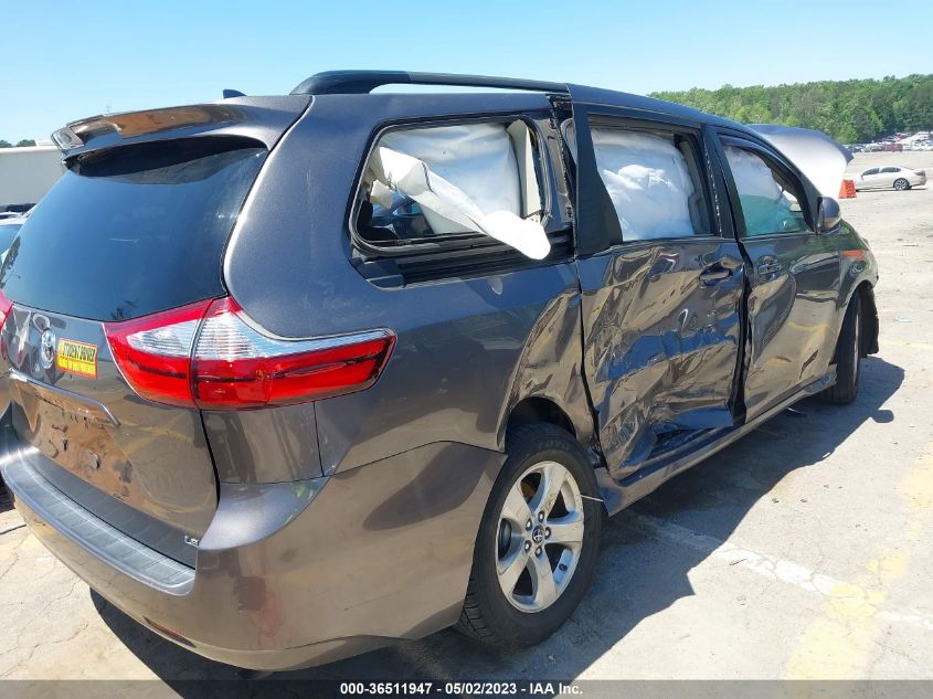 2018 TOYOTA SIENNA LE - 5TDKZ3DCXJS903081