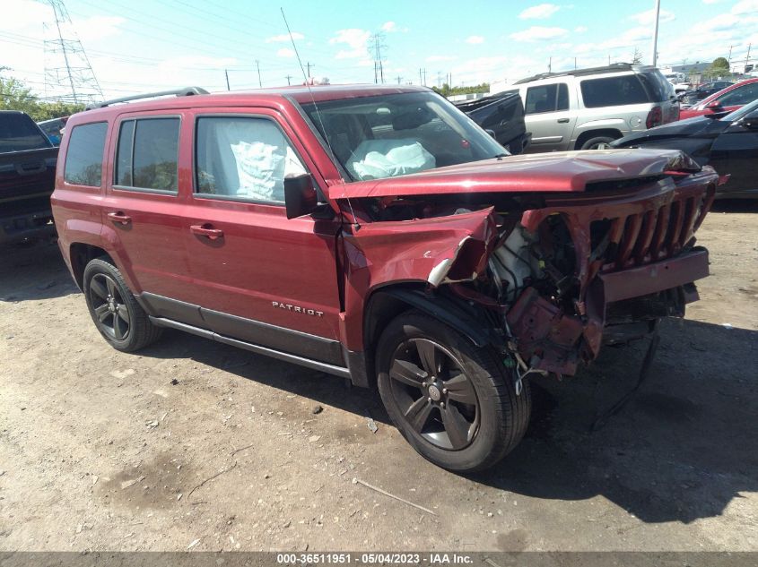 2016 JEEP PATRIOT LATITUDE - 1C4NJPFB5GD699343