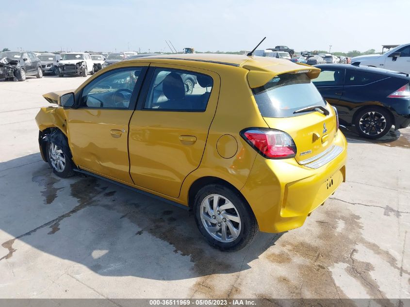 2023 MITSUBISHI MIRAGE ES/LE - ML32AUHJ4PH000317
