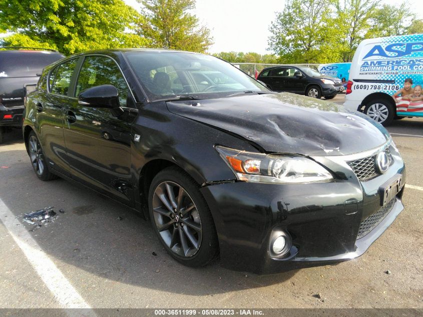 2013 LEXUS CT 200H HYBRID - JTHKD5BH1D2171121