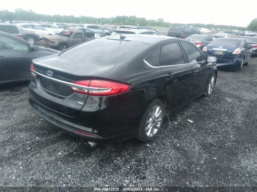 2017 FORD FUSION SE - 3FA6P0H78HR217823