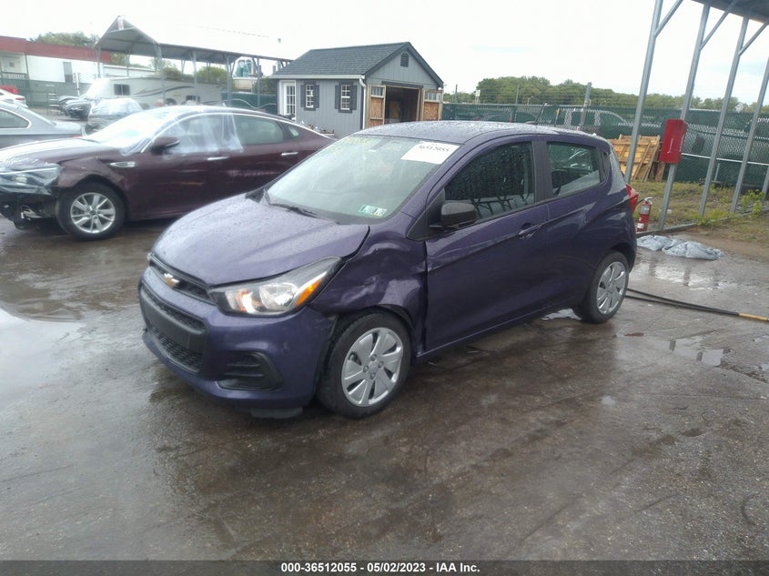 VIN KL8CB6SA7HC730281 2017 CHEVROLET SPARK LS