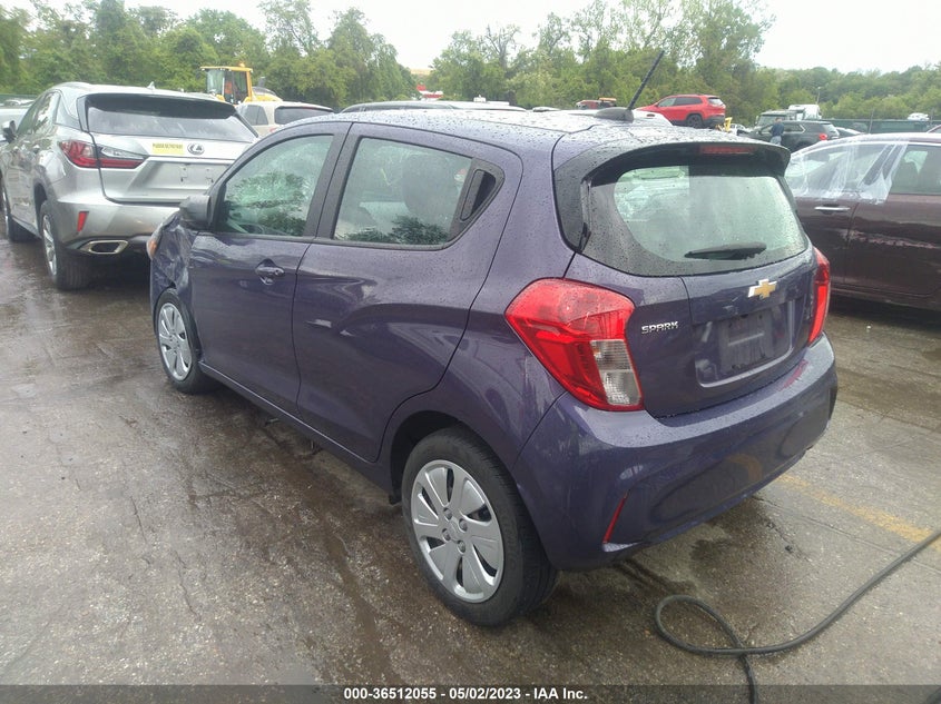 VIN KL8CB6SA7HC730281 2017 CHEVROLET SPARK LS
