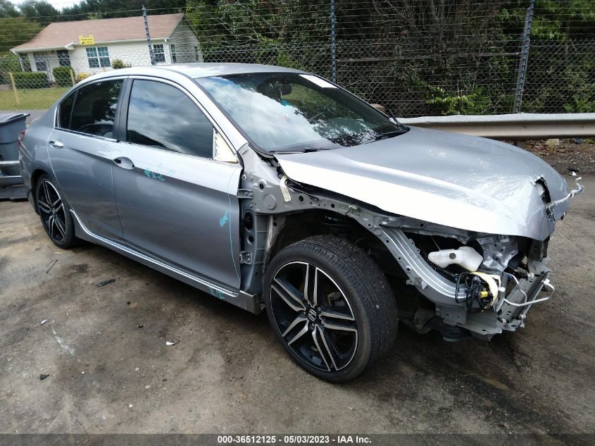 2017 HONDA ACCORD SEDAN SPORT SE - 1HGCR2F17HA128550
