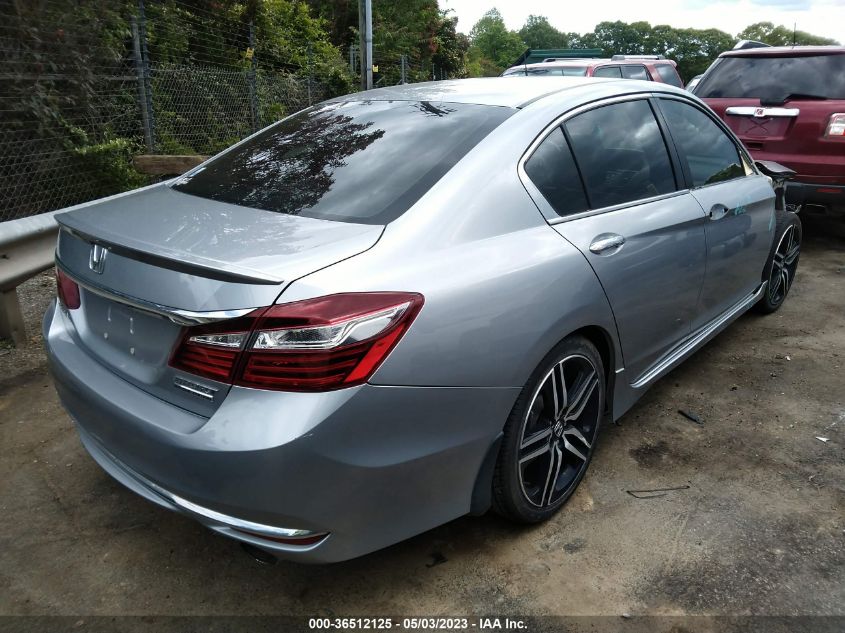 2017 HONDA ACCORD SEDAN SPORT SE - 1HGCR2F17HA128550