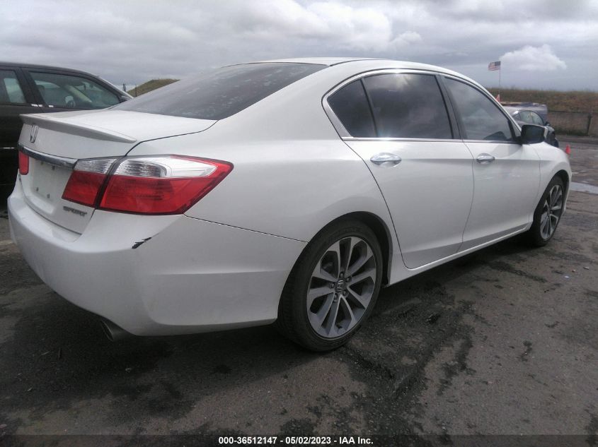 2014 HONDA ACCORD SEDAN SPORT - 1HGCR2F52EA263286