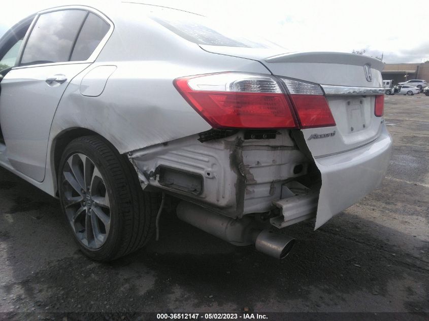 2014 HONDA ACCORD SEDAN SPORT - 1HGCR2F52EA263286