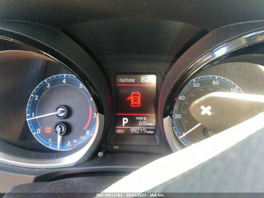 2016 TOYOTA COROLLA L/LE/S/S PLUS/LE PLUS - 5YFBURHEXGP468643