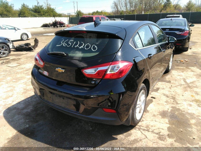 VIN 3G1BE6SM0JS570323 2018 CHEVROLET CRUZE LT