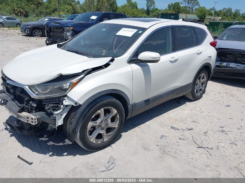 2018 HONDA CR-V EX - 2HKRW1H57JH501239