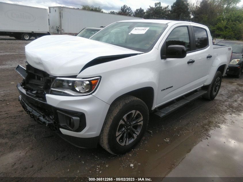 2021 CHEVROLET COLORADO 4WD Z71 - 1GCGTDEN6M1278368