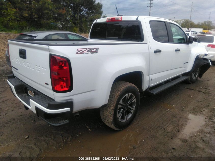 2021 CHEVROLET COLORADO 4WD Z71 - 1GCGTDEN6M1278368