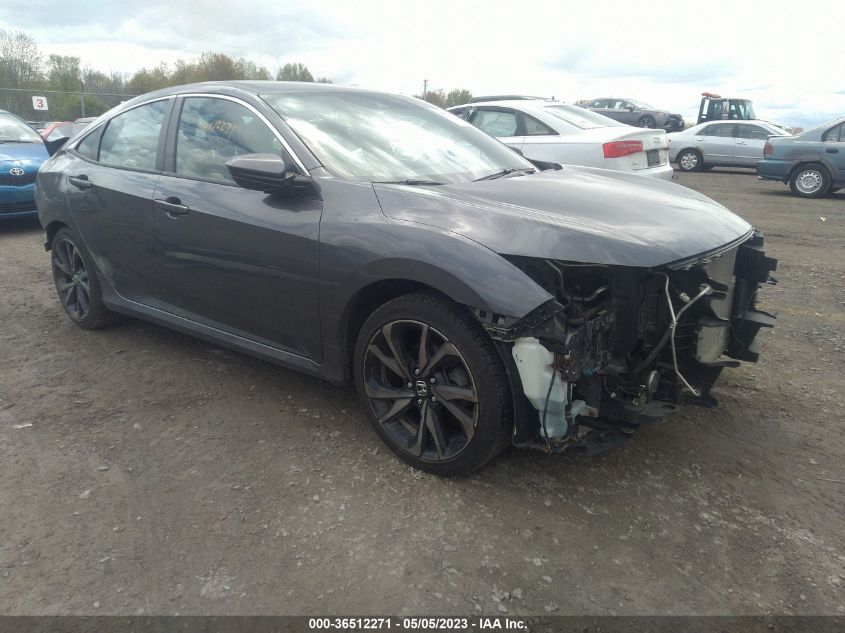 2019 HONDA CIVIC SEDAN SPORT - 2HGFC2F81KH542671