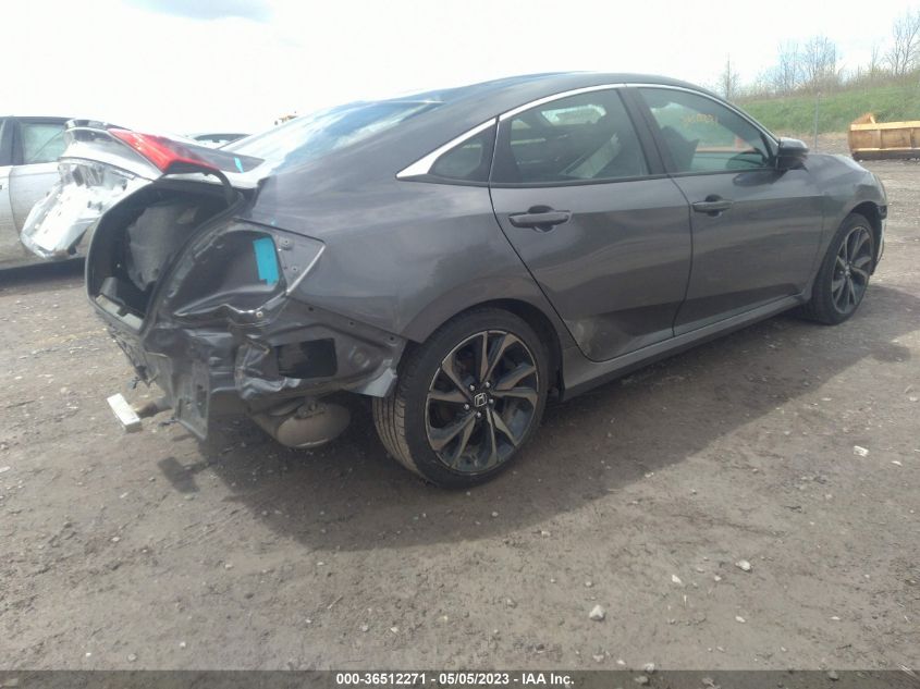 2019 HONDA CIVIC SEDAN SPORT - 2HGFC2F81KH542671
