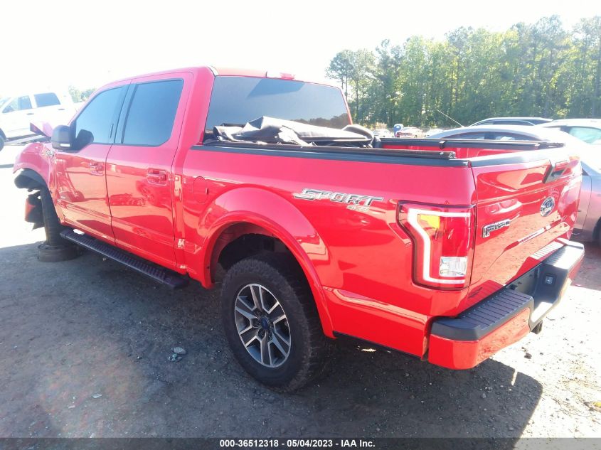 2017 FORD F-150 XL/XLT/LARIAT - 1FTEW1EP8HKE03966