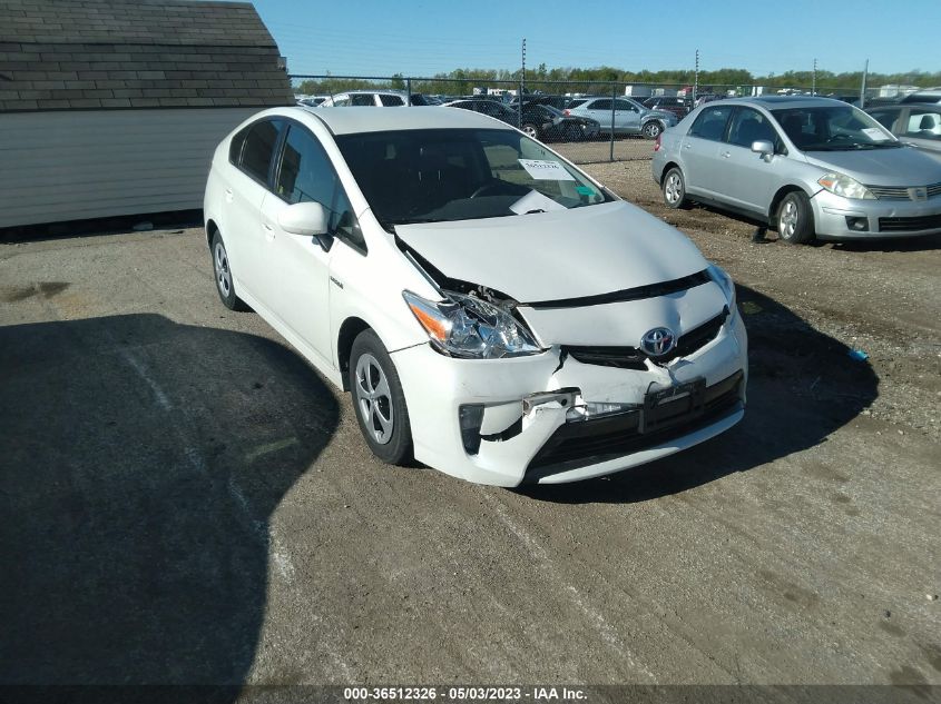 2015 TOYOTA PRIUS FOUR - JTDKN3DU4F0455502