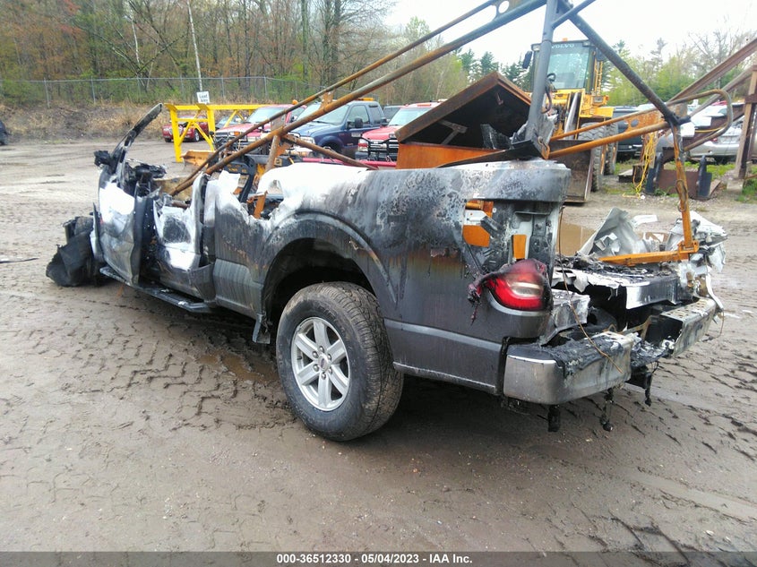 VIN 1FTEX1EP8NKE70477 2022 FORD F-150 XL/XLT/LARIAT