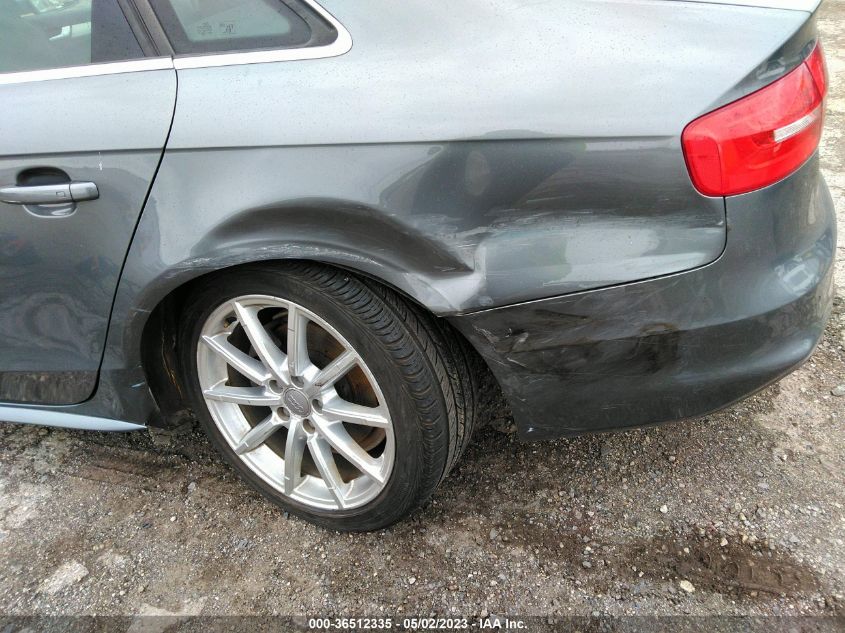 2014 AUDI A4 PREMIUM PLUS - WAUFFAFL7EA128444