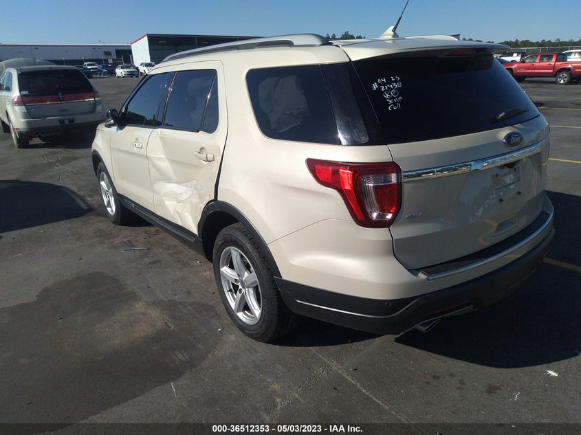 VIN 1FM5K7D88JGA24639 2018 FORD EXPLORER XLT