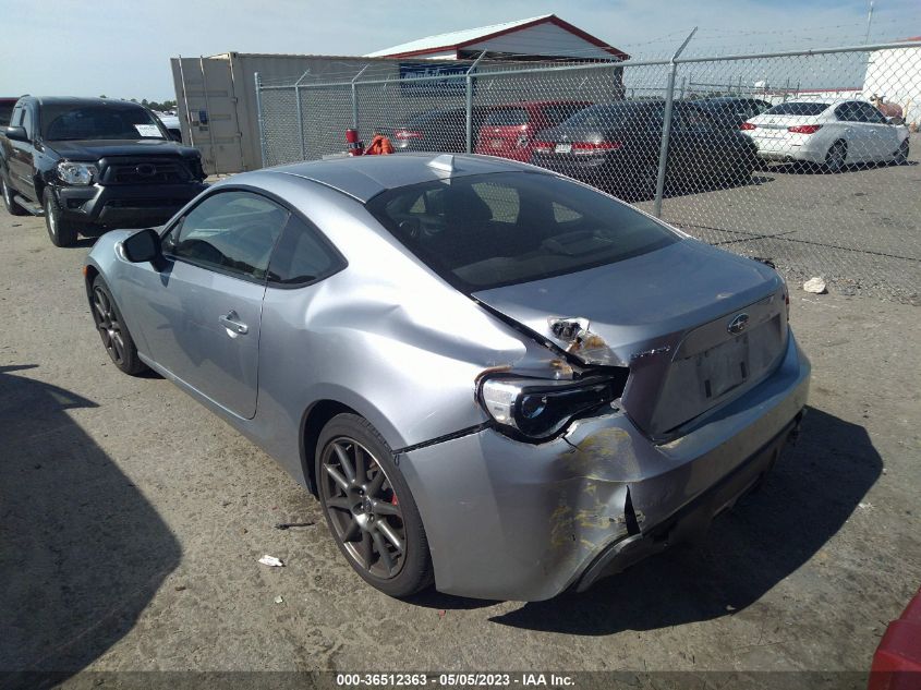 2017 SUBARU BRZ LIMITED - JF1ZCAC11H9603805