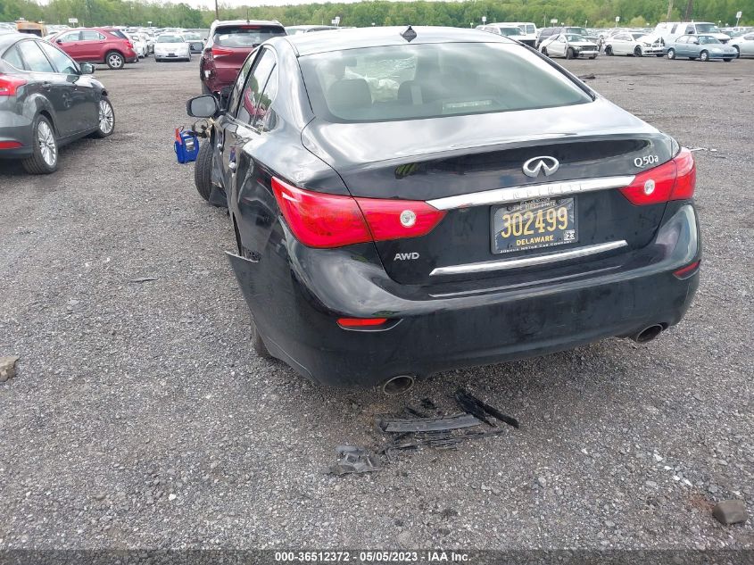 2014 INFINITI Q50 - JN1BV7AR0EM702144