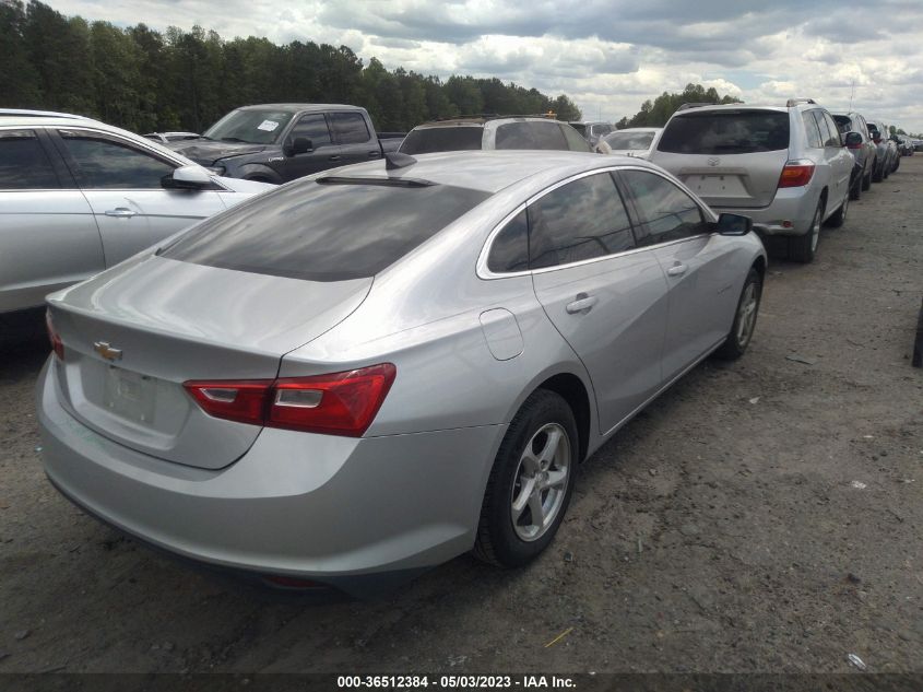 2017 CHEVROLET MALIBU LS - 1G1ZB5ST4HF290542