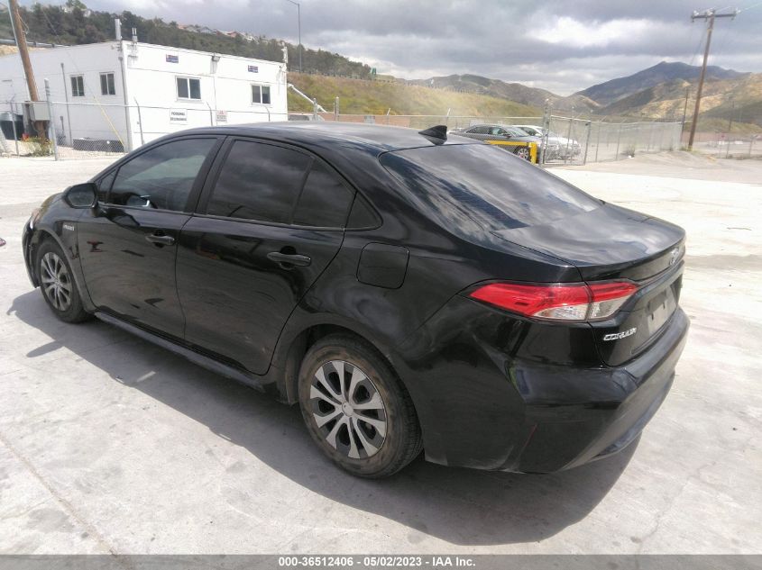 2020 TOYOTA COROLLA HYBRID LE - JTDEBRBE3LJ003874